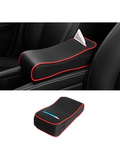 Generic High-quality leather armrest for hand comfort while driving and equipped with a tissue holder  - Image 5