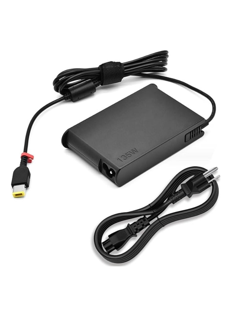 ZEXEN 135W AC Charger for Lenov.o ThinkPad x1 Extreme P1 P15v T15p IdeaPad Gaming 3-15 L340 Y40-70 Y50-70 Y520 Y70-70 Y700 Y700-15ISK 720-15IKB ADL135NLC3A 20V 6.75A Laptop Adapter Power Cord,Replace - Image 1