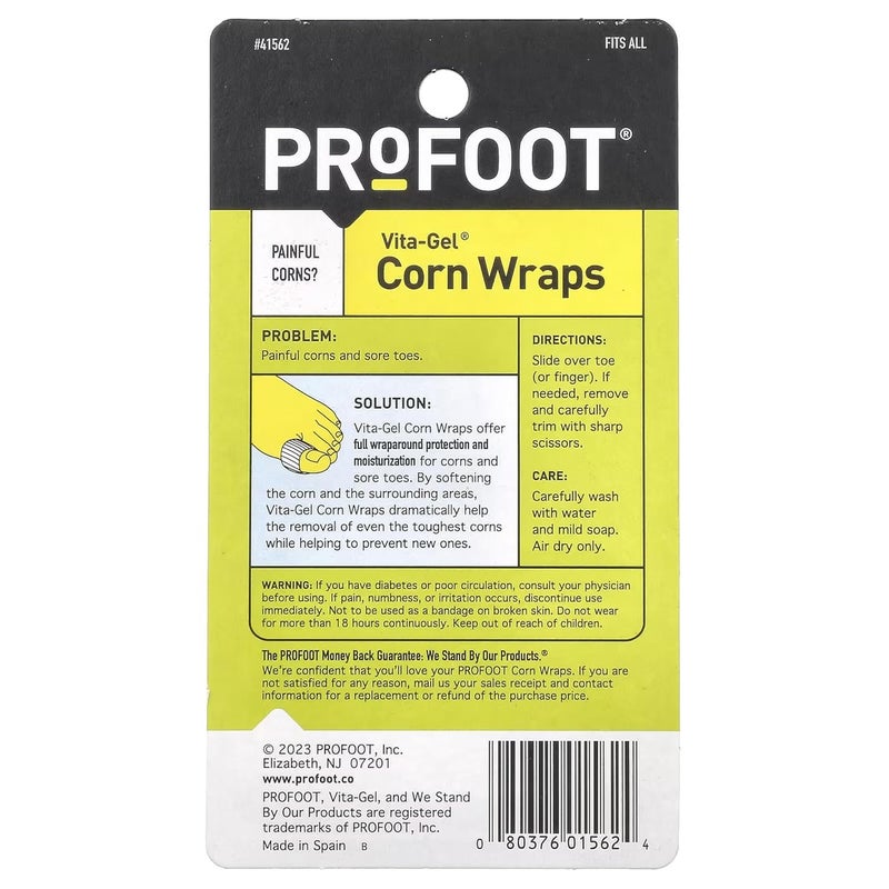 ProFoot Vita-Gel Corn Wraps 3 Each - Image 4