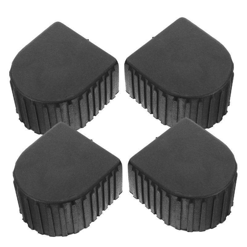 Modern Slip Pads For Telescopic Ladders 4pcs Lightweight Easy Installation Safety Enhancement - Image 1