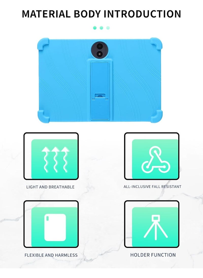 general Compatible with TCL NXTPAPER 11 Plus 11.5 inch 2025 Tablet Cover, Kids Friendly Soft Silicone Adjustable Stand Cover for NXTPAPER 11 Plus - Image 4