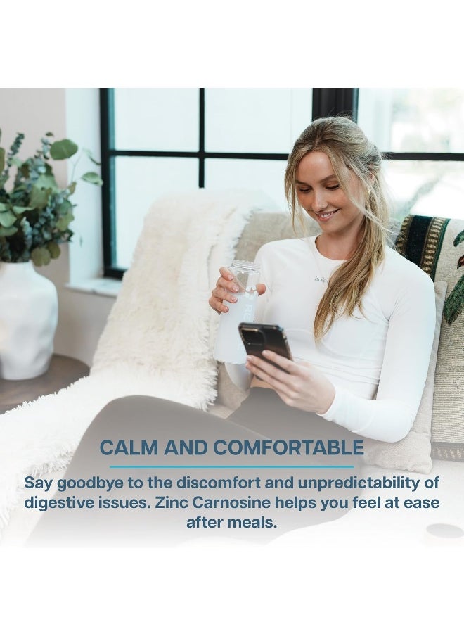 revive - Revive MD - Zinc Carnosine - GI & Stomach Lining Support - 120 Vegetarian Capsules - Supports Immune Function, antioxidants and Brain Function - Image 1