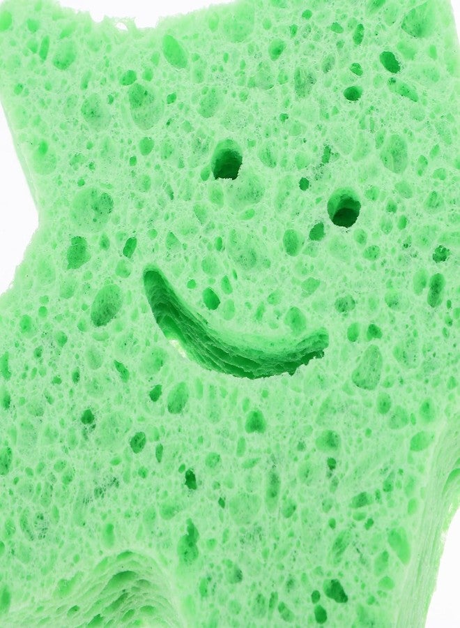 Lurrose 6pcs Bath Sponge Foam Loofah Sponge, Body Sponge for Shower Star Shaped Exfoliating Sponge Portable Body Scrubber - Image 3