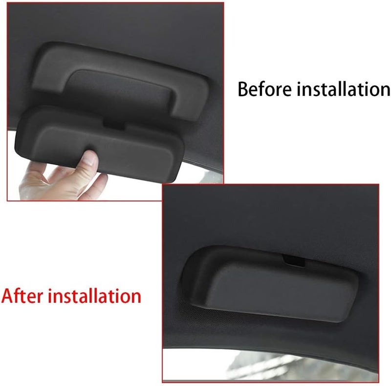 QASULER Car Sunglasses Holder for Porsche Cayenne - Image 4