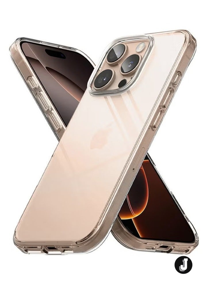 JAJEEK "New iPhone 16 Pro Max Clear Case – Ultra Slim TPU, Shockproof, Anti-Yellowing, Scratch-Resistant Case Cover" - Image 1