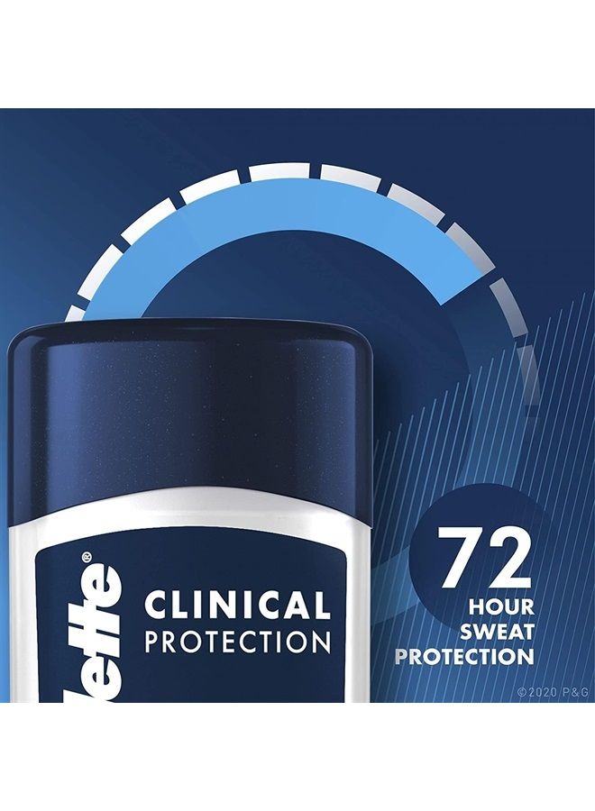 Gillette جل مضاد للتعرق ومزيل العرق كلينيكال كلير كول ويف 2.6 أونصة قد يختلف التعبئة - Image 3