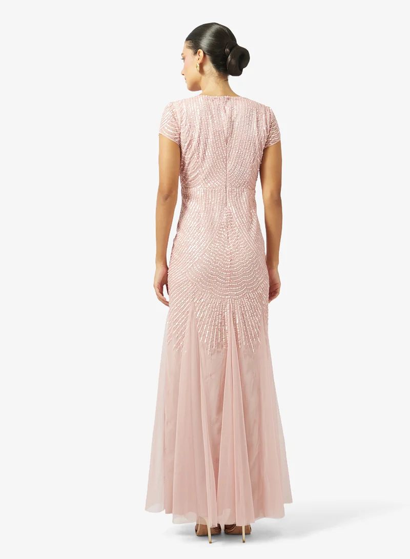 Namshi x Embellished Evening Gown