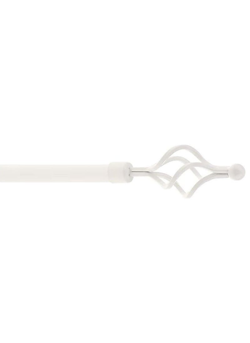 DubaiGallery Adjustable Curtain Rod Single Pole  - Image 2