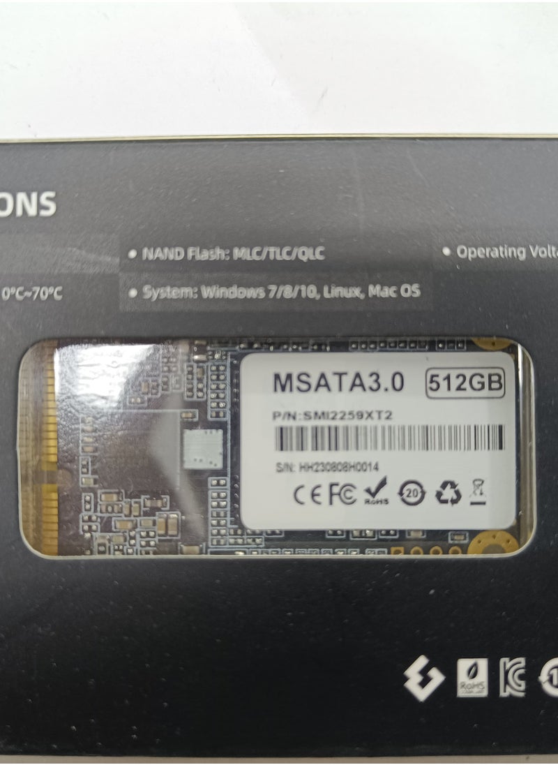 CSF M SATA3.0 512 GB  M.2  - Image 2