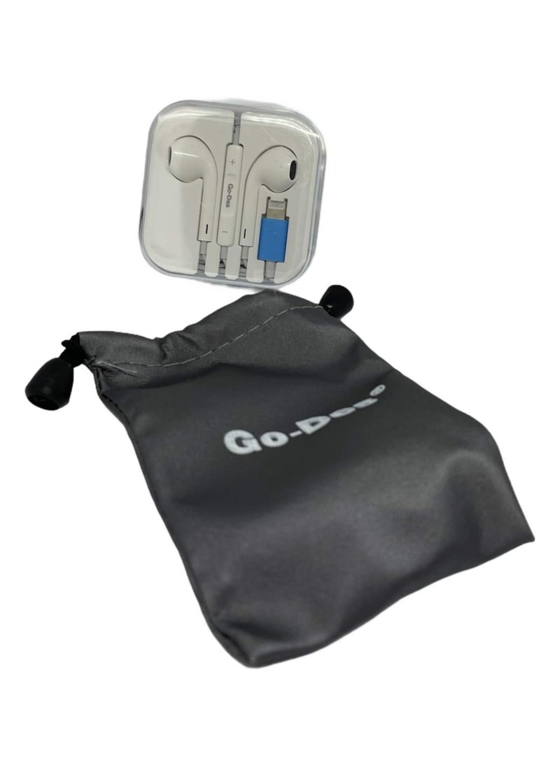 go des Pop-up Wired Earphones for iPhones