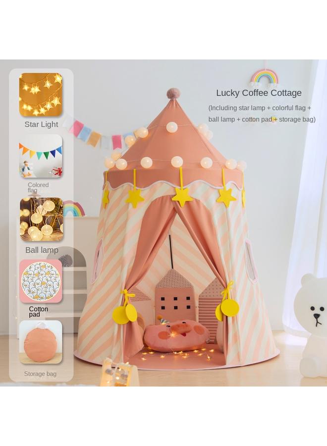 Bluejw Wholesale Tent Children Indoor Toy House Baby Play House Boys Girls Castle Secret Base Play House - Image 1