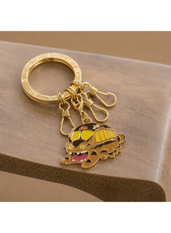 My Neighbor Totoro Metal Keychain – Cat Bus
