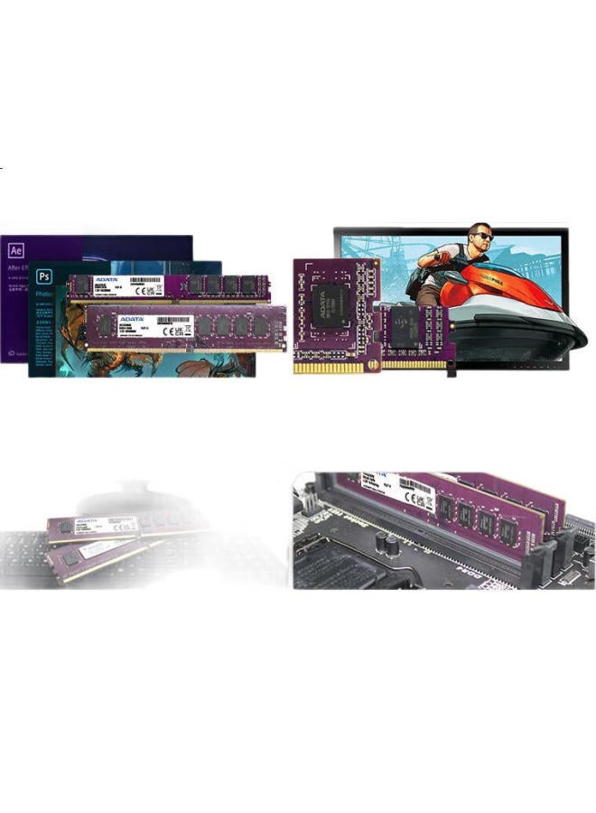 ADATA Adata 16Gb Ddr4 2666 Desktop Memory, Wanziqianhong - Image 1