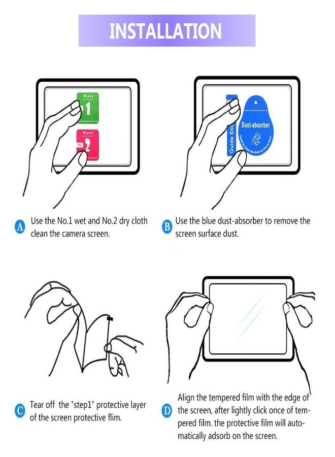 Macolink 3-Pack Screen Protector Compatible for Garmin Forerunner 965 Smartwatch + Silicone Anti-dust Plugs, Tempered Glass Anti Scratch, Bubble Free - Image 5