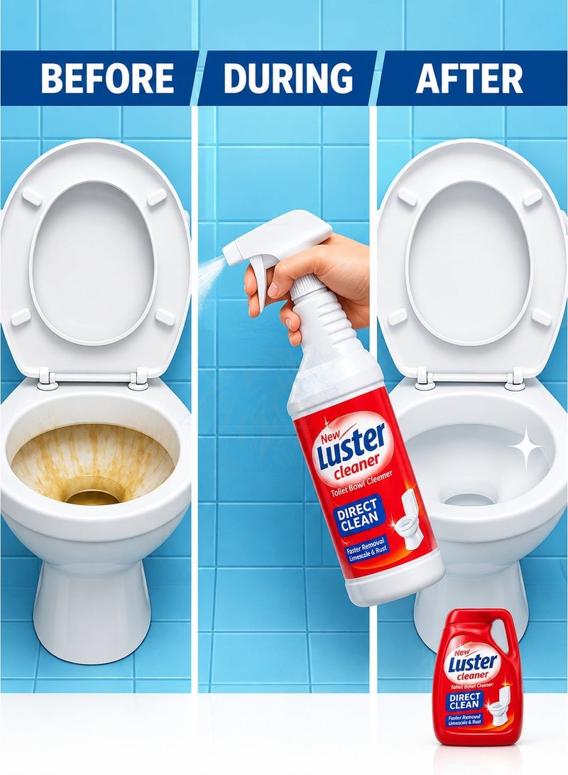 LUSTER Bathroom and Ceramic Cleaner - 600 ml - Image 2