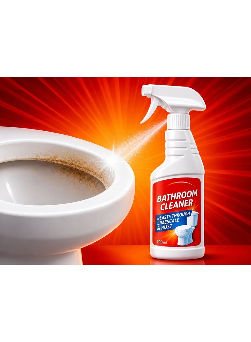 LUSTER Bathroom and Ceramic Cleaner - 600 ml - Image 4