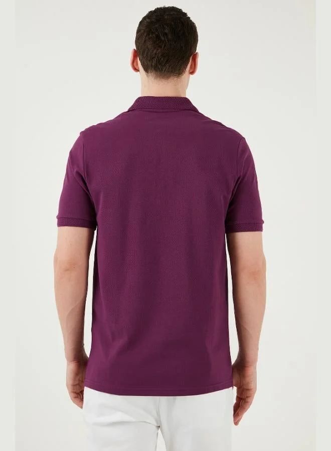 Buratti  Buratti Cotton Regular Fit Half Zipper Polo Collar T Shirt Men's Polo Collar T-Shirt 5903008 for Men | Best Price UAE