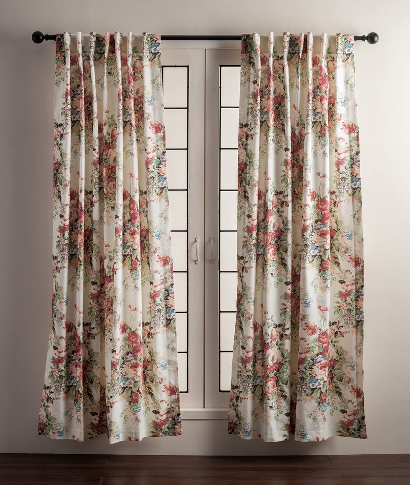 ميزون دي هيرمين Maison D 'Hermine 100 ٪ Cotton Stain - 50 "" X96 "" ستارة زخرفية - ستائر جمالية لمطبخ مزرعة وغرفة نوم - لفصل الربيع والصيف - Abbeville - Image 5