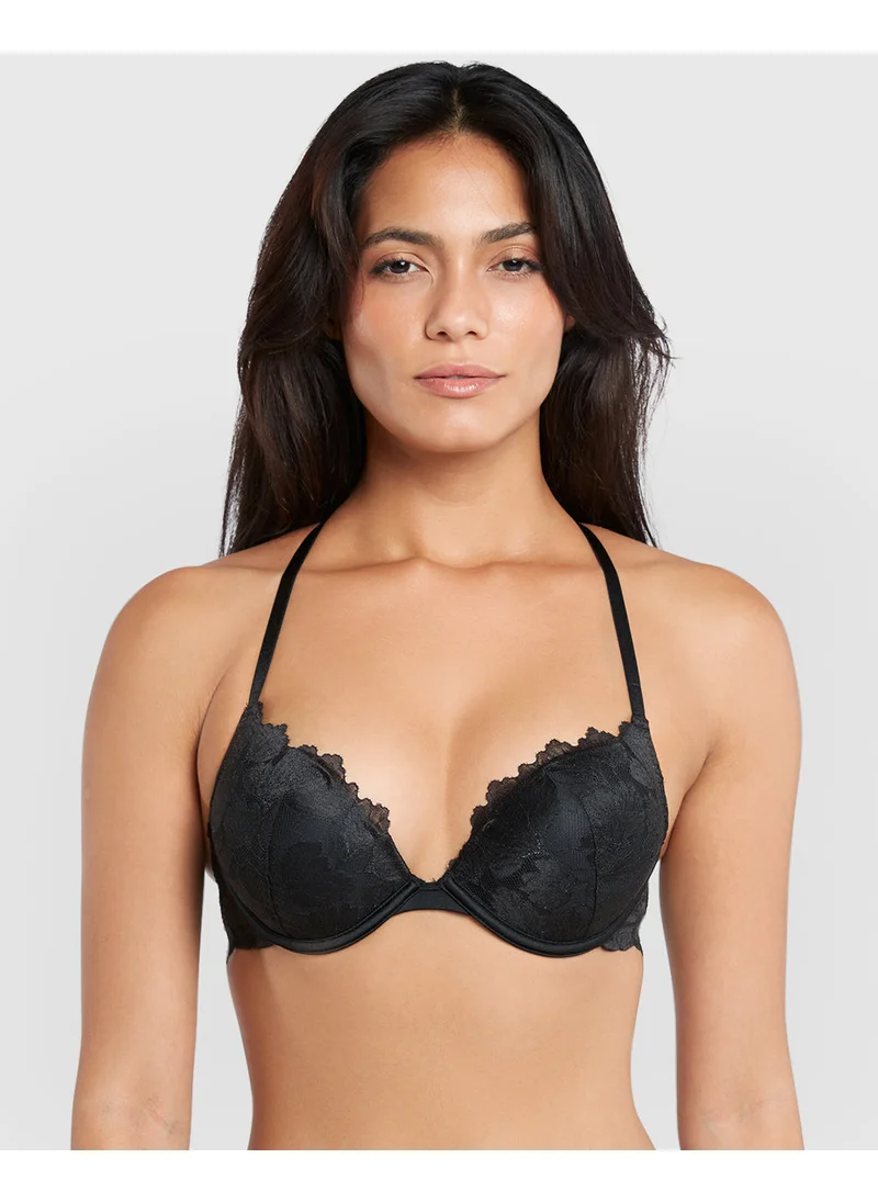لا سينزا La Senza Hello Sugar Double Pushup Plunge Bra