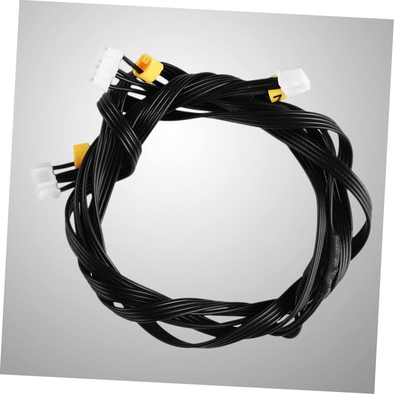 Extra part combo compatible Mobestech Stepper Motor Cable Dual Wire for Ender Printer Compatible Printer Accessory Motor Wire Replacement Black Single & bulk use compatible - Image 4