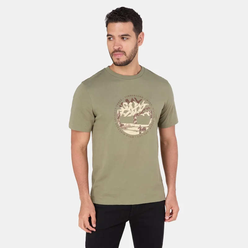 Timberland Men's Stack Logo T-Shirt