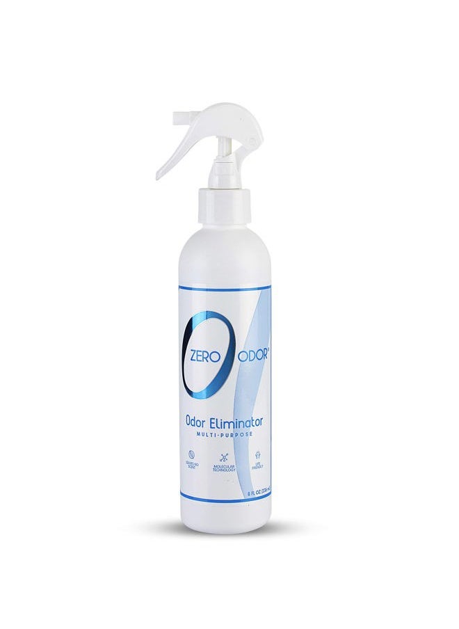 Zero Odor Multi-Purpose Odor Eliminator - Eliminate Air & Surface Odor – Patented Technology Best for Bathroom, Kitchen, Fabric, Closet- Smell Great Again, 8oz (Over 1000 Sprays)  - Image 1