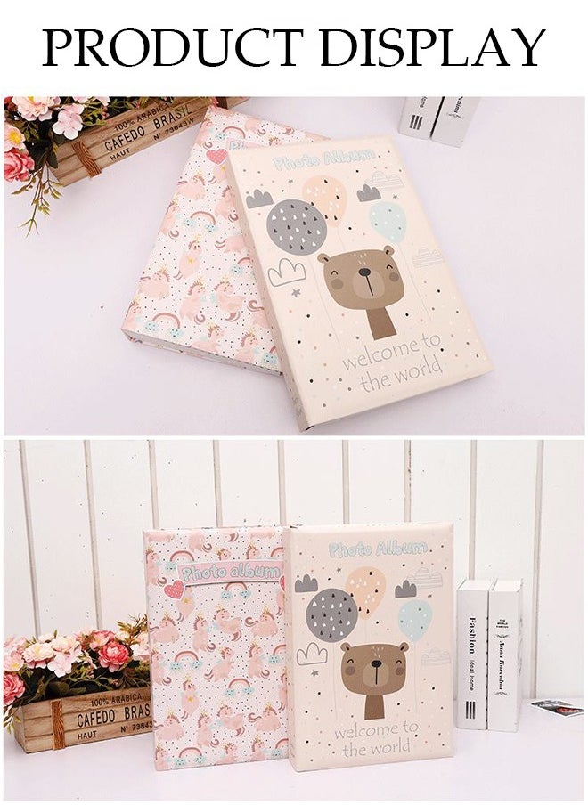DUNISO 300 Pockets Cartoon Photo Album for 6 Inches Photos Portable Photo Album for Family Wedding Boys Girls  - Image 3