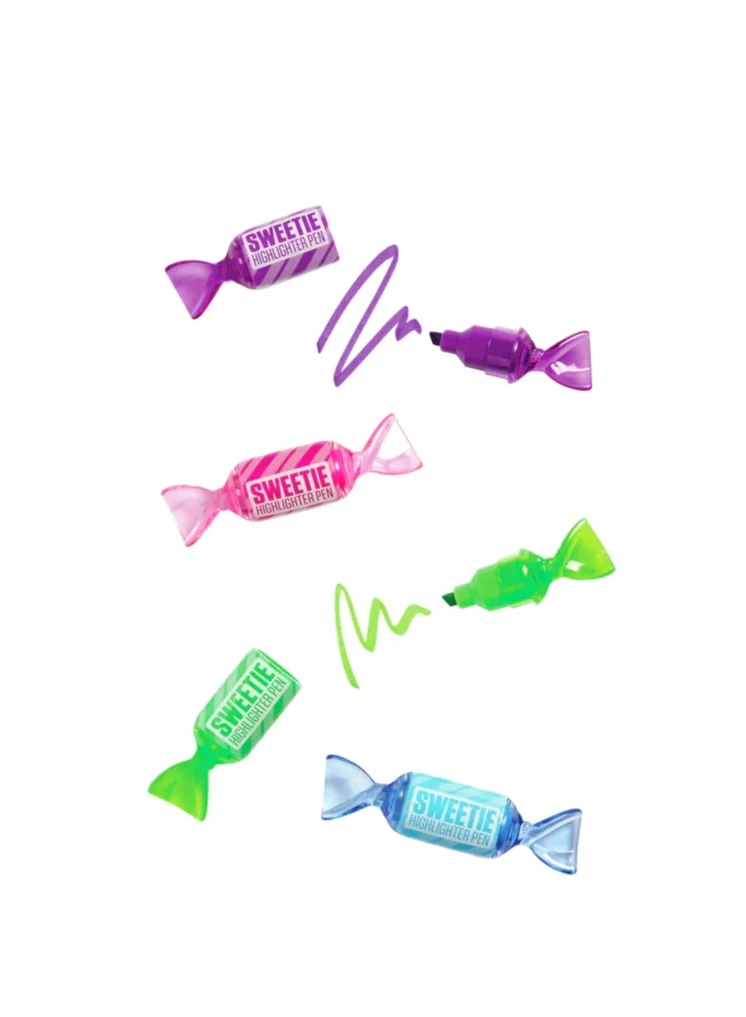 Tinc Multicolour Candy Scented Highlighter Set