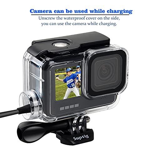 Suptig Waterproof Housing for GoPro Hero 13-9, Dive to 164Ft - Image 3
