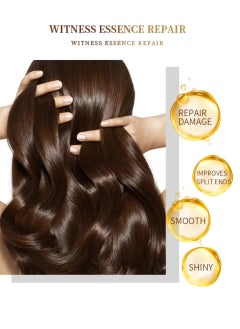 KERATIN 1000ml Keratin Hair Care Balance Hair Mask Rapidly Repairs and Nourish Damaged and Coarse Hair Natural Moisturizer Hydrating Smoothing Shining Strengthening Keratin Hair Mask Brazil Nut  - Image 2