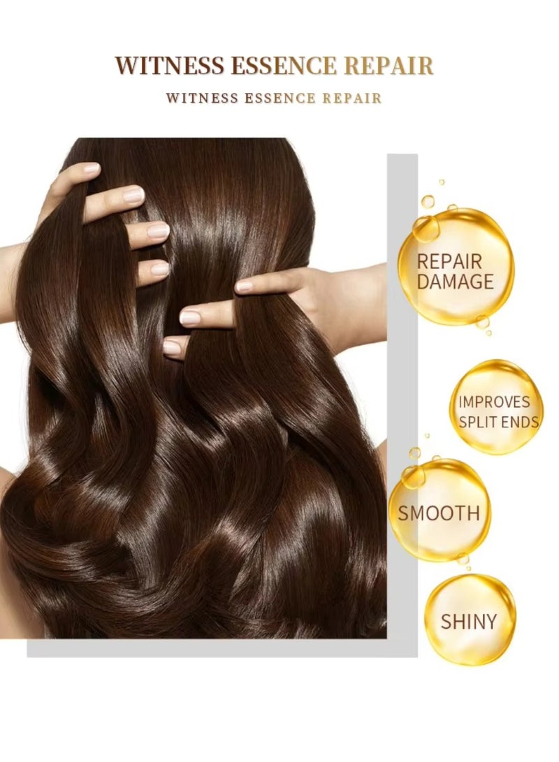 KERATIN قناع شعر الكيراتين للعناية بالشعر 1000 مل - يصلح ويغذي الشعر التالف والخشن - مرطب طبيعي - مرطب - ملسّ - لامع - مقوّي - قناع شعر الكيراتين بجوز البرازيل - Image 2