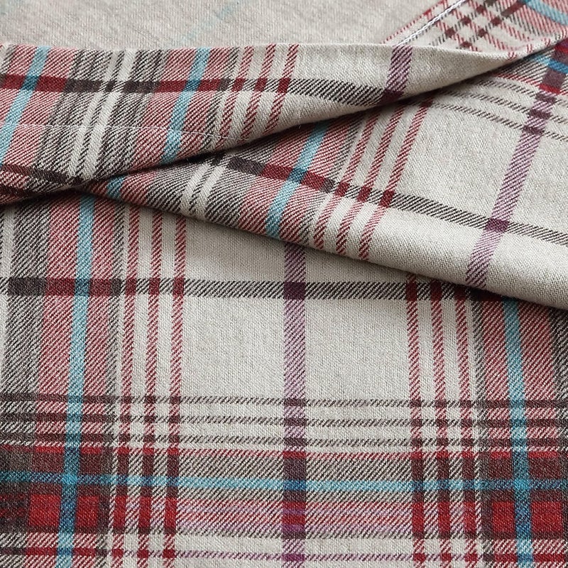 Eddie Bauer - Full Sheet Set, Warm Breathable Cotton Flannel Bedding with Deep Pockets, Brushed for Extra Softness, Cozy Home Decor, Oeko-Tex Certified (Montlake Plaid, Full) - Image 5