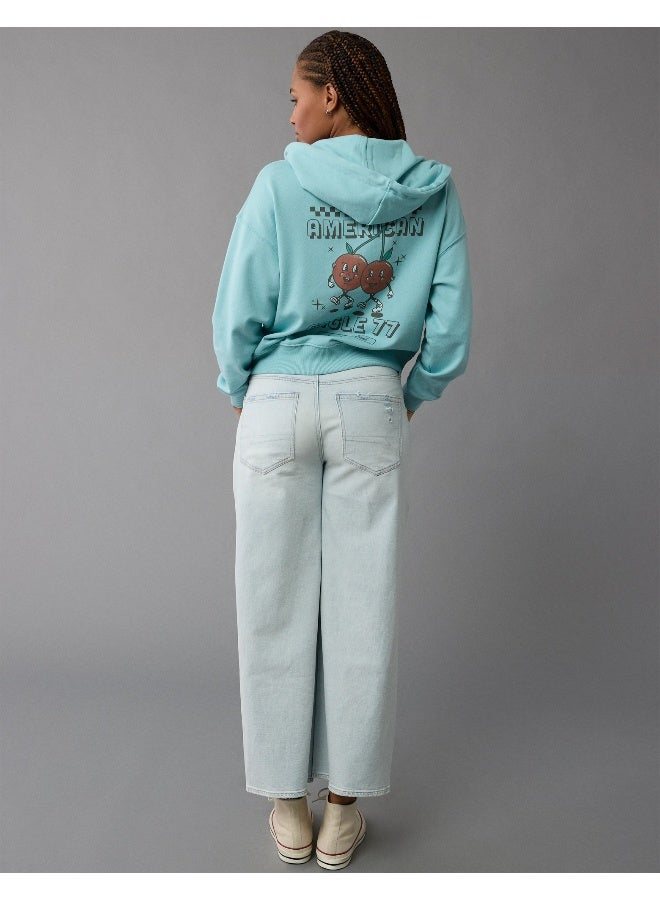 American Eagle AE Fleece Zip-Up Hoodie - Image 5