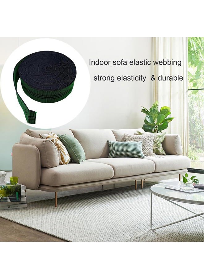 YLM1991 Upholstery Webbing to Repair Couch Supports for Sagging Cushions,Chair Modification Material, Stretchy Spring Alternative, Sofa, Couch, Chair DIY Repair 85" Roll Elastic Webbing (20m/65ft) - Image 4