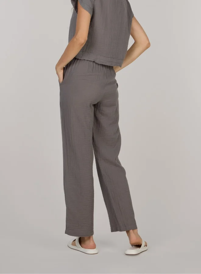 Just Nature Relaxed Straight-leg Trousers