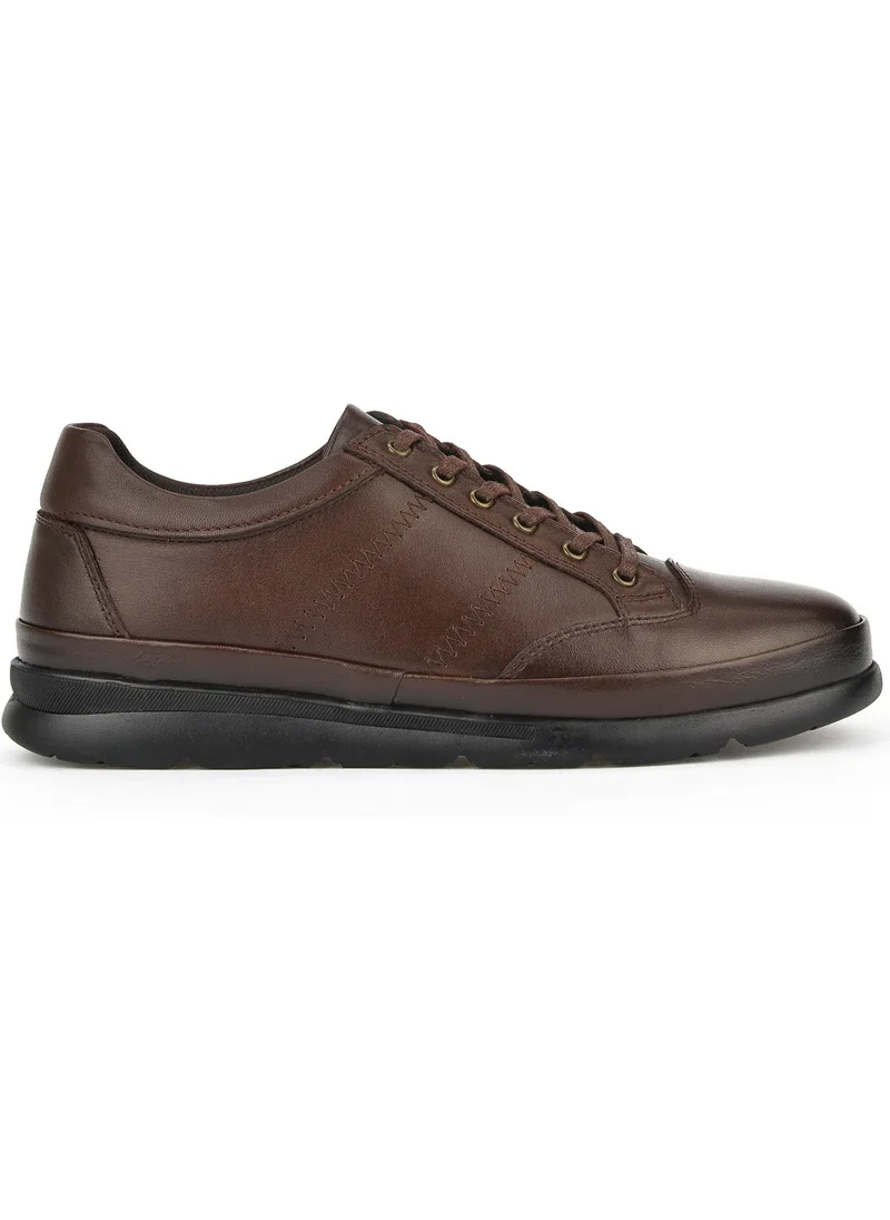 Ziya Men's Leather Shoes 1511002Z652 Brown