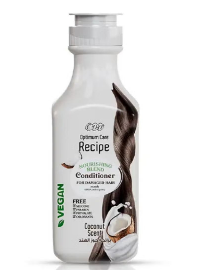 Eva Optimum Care Recipe Conditioner Hair Nourishing Blend Coconut Scent - 350 Ml