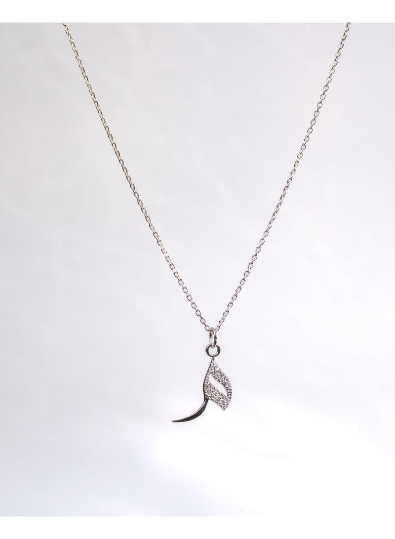 Kannan Jewels 925 Sterling Silver Arabic Letter Pendant - Image 1