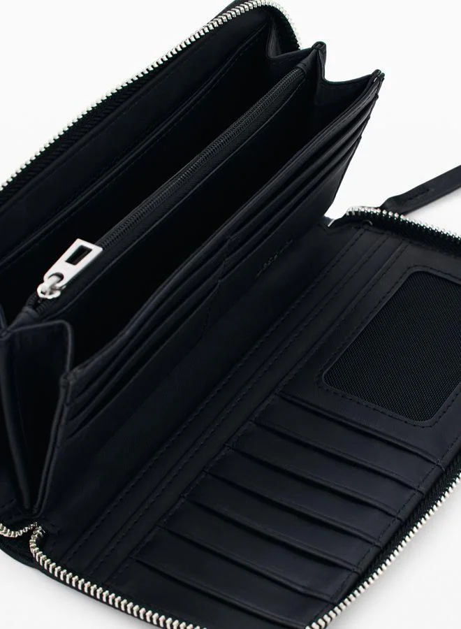 Desigual Black Perforated Butterfly Purse for Women | Best Price UAE