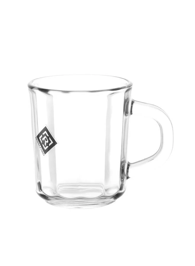 رويال فورد طقم أكواب زجاجية بمقبض - 3 قطع (235 مل)