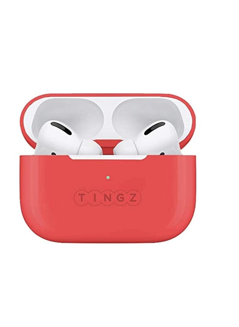 TINGZ Tingz Apple Airpods Pro Silicon Case Red  - Image 1