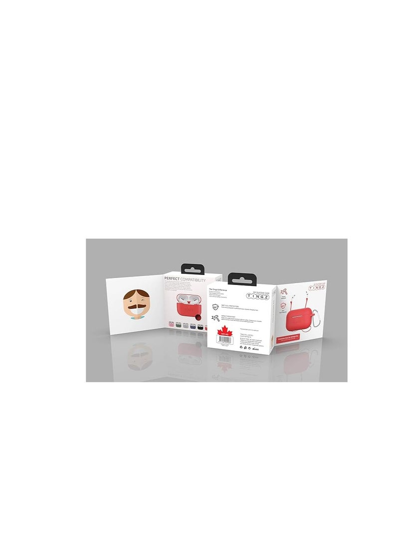 TINGZ Tingz Apple Airpods Pro Silicon Case Red  - Image 4