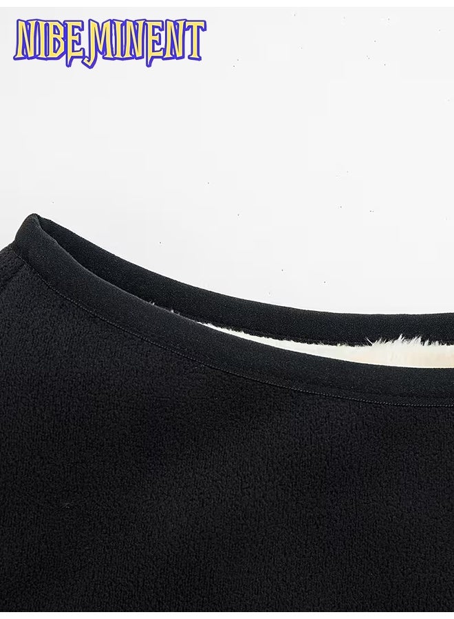 NIBEMINENT Men'S Sleeveless Jacket - Stand Collar Zip-Up Vest with Front Pockets, Lightweight Warm Winter Coat for Outdoor, Gym - Image 5