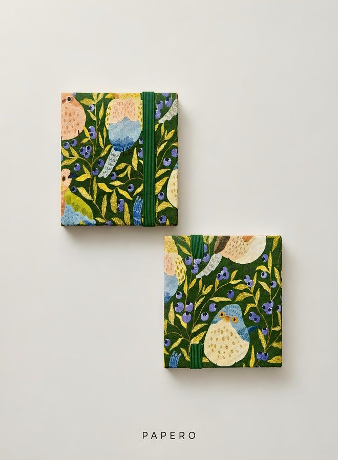 PaperO Potentate Mini Watercolor Sketchbook | 60 x 60 mm | 300 GSM Hot Press Heavyweight Paper | 20 Sheets | Artist Journal for Watercolors, Gouache, Inks & Acrylics | Superior Color Vibrancy and Blending - Image 2