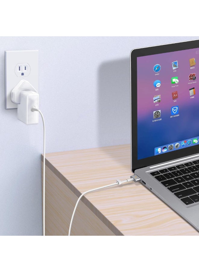 Zexen Replacement (85Watt/20V/4.25A) T-Tip Charger Power Adapter Compatible With MacBook Pro 13”/15”-inch & 17” Mac-Book Air Models 11” Released (Models in 2012/2013/2014/2015) White - Image 4