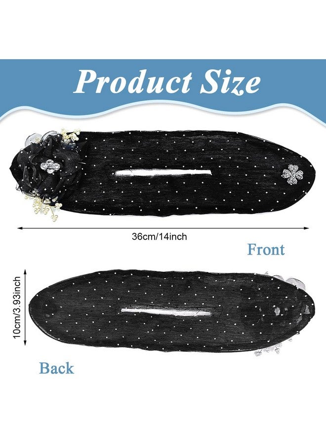PALAY® Hair Bun Accessories for Women and Girls Floral Pearl Magic Hair Bun Maker for Long Thick Hair Flawless French Bun Hair Clips Elegant Bun Maker Headpiece Birthday Gift for Women, Girls - Image 2