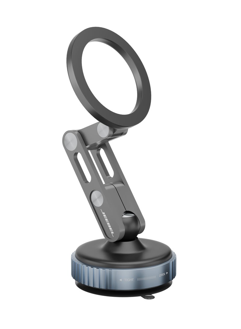 جيبيل حامل جوال مغناطيسي متعدد المفاصل بزاوية دوران 360° من JEEBEL - للسيارة أو على مكتبك - Image 1