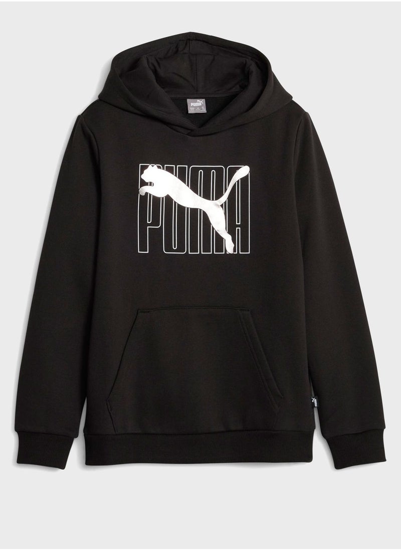 PUMA - Kids Essential Logo Lab Hoodie Fl - Image 1