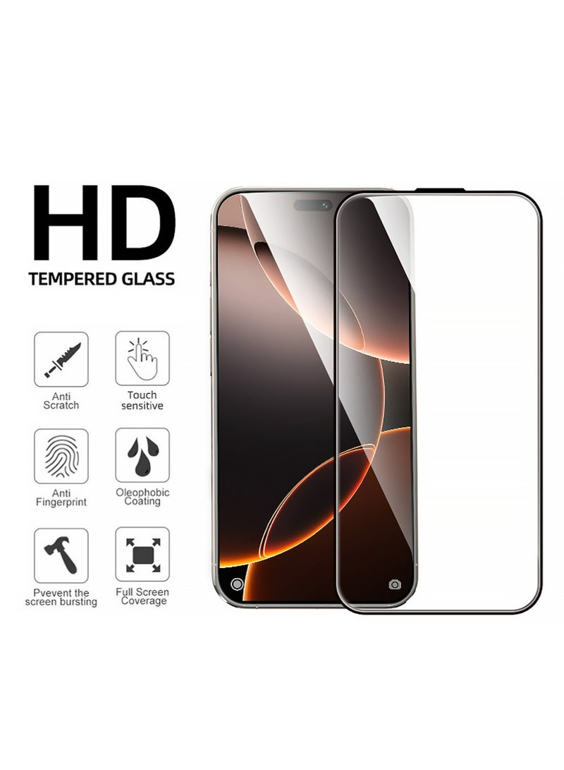 SNBFA 1Pack Screen Protector for iPhone 16 Pro Max [9H+ Aerospace Glass][Auto-Alignment Kit][HD Clear] Shatterproof Tempered Glass Film for 16 Pro Max 6.9" Case-Friendly, Zero-bubble - Image 2