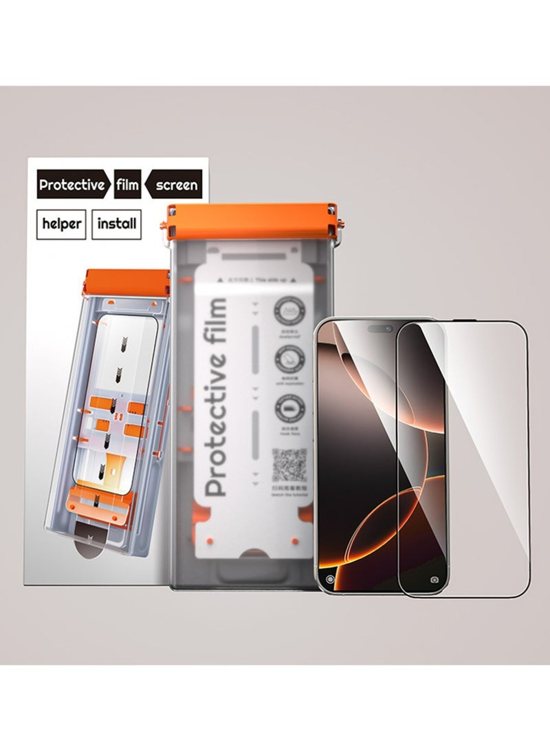SNBFA 1Pack Screen Protector for iPhone 16 Pro Max [9H+ Aerospace Glass][Auto-Alignment Kit][HD Clear] Shatterproof Tempered Glass Film for 16 Pro Max 6.9" Case-Friendly, Zero-bubble - Image 1